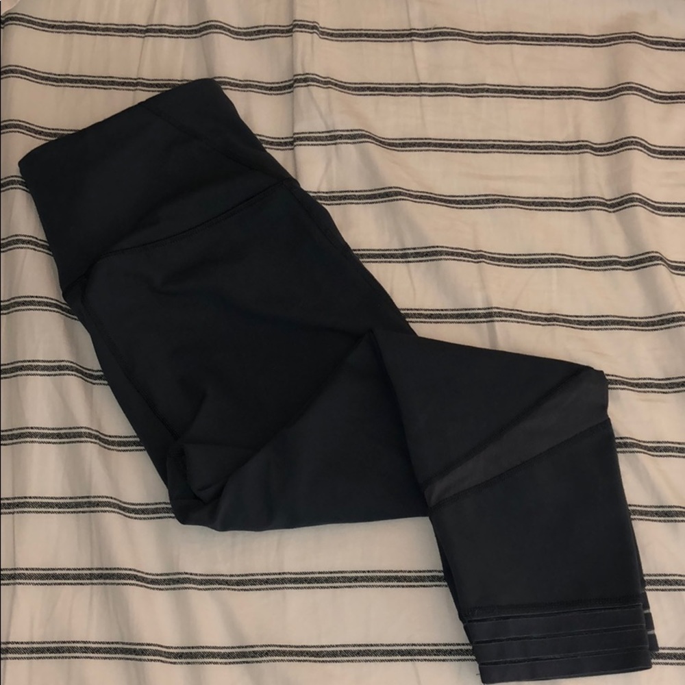 Dark gray Zella cropped leggings